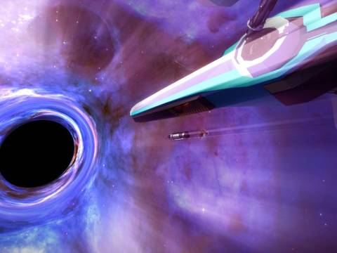 Black hole – Black hole © Clark Planetarium Salt Lake City