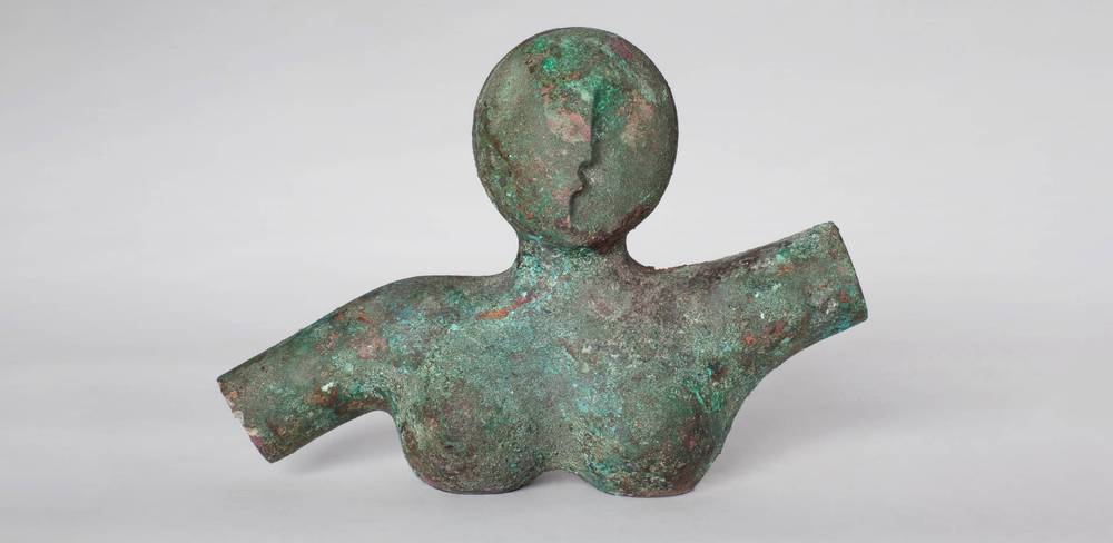 Naum Slutzky, „Weibliche Büste“, aktueller Zustand 2010