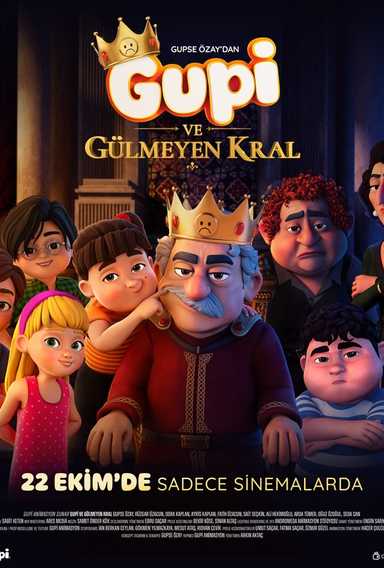 Filmplakat Gupi und der König, der nicht lachen kann