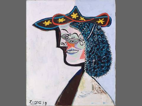 Pablo Picasso, Portrait de Nusch, 1937