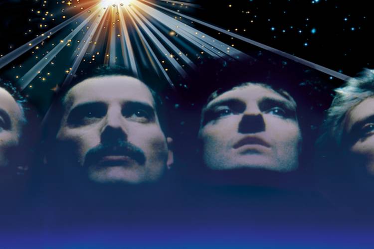 Still with Queen band members from the music programme »Queen Heaven«. – Still with Queen band members from the music programme »Queen Heaven«. © Queen Productions Ltd.© Queen Productions Ltd.