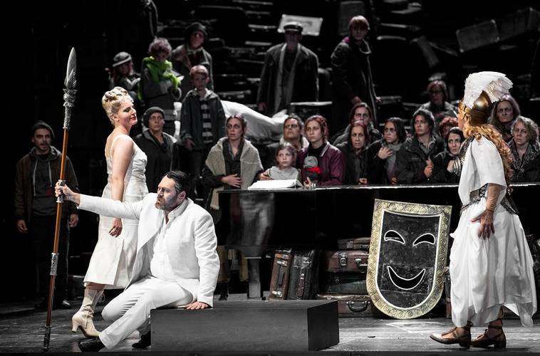 Die Walküre – u. a. John Lundgren als Wotan, Annika Schlicht als Fricka, Nina Stemme als Brünnhilde Bernd Uhlig