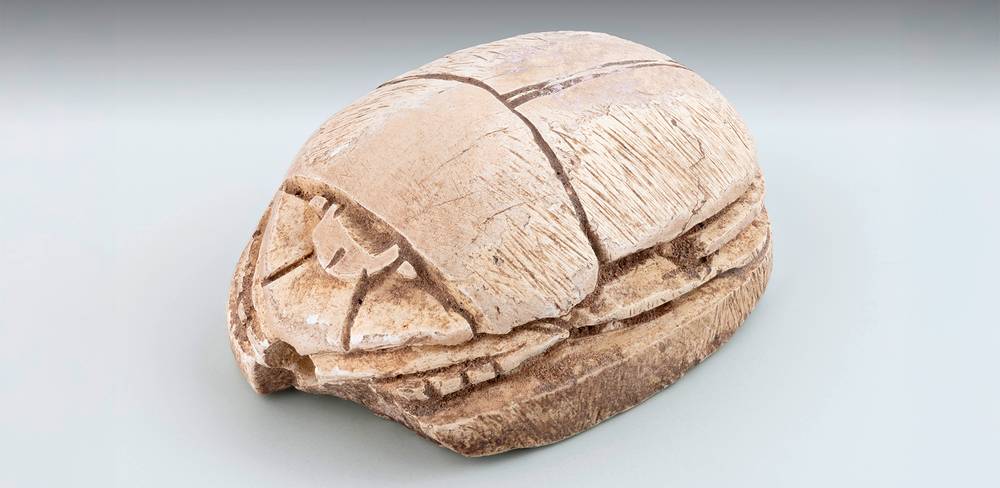 Skarabäus, 2. Zwischenzeit, 13. Dynastie, VÄGM 1983/032,