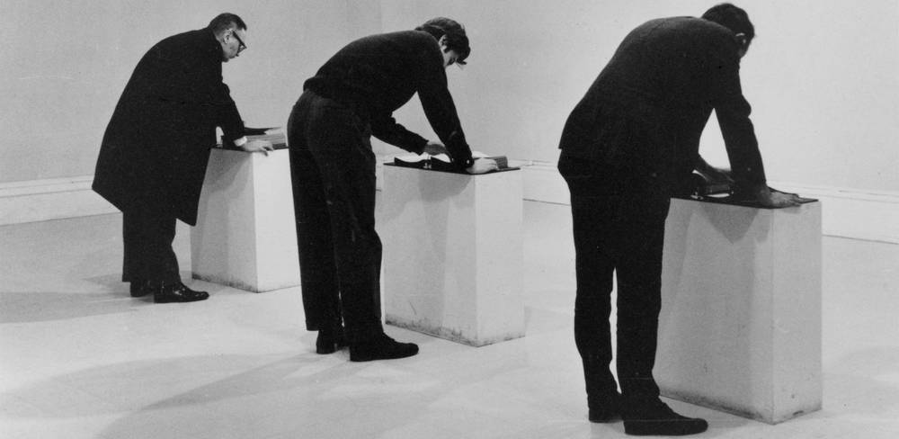 Mel Bochner, Working Drawings, Installationsansicht, New York 1966