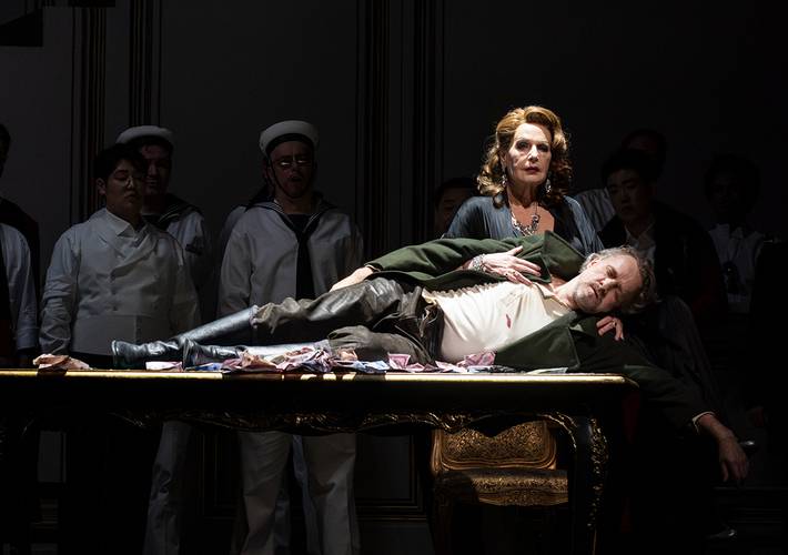 Pique Dame – Martin Muehle als Hermann, Doris Soffel als Gräfin