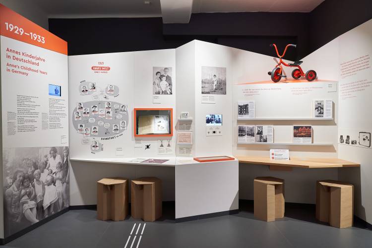 Einblick in die Ausstellung