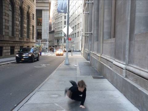  – Klara Lidén, Grounding, Film still, 2018