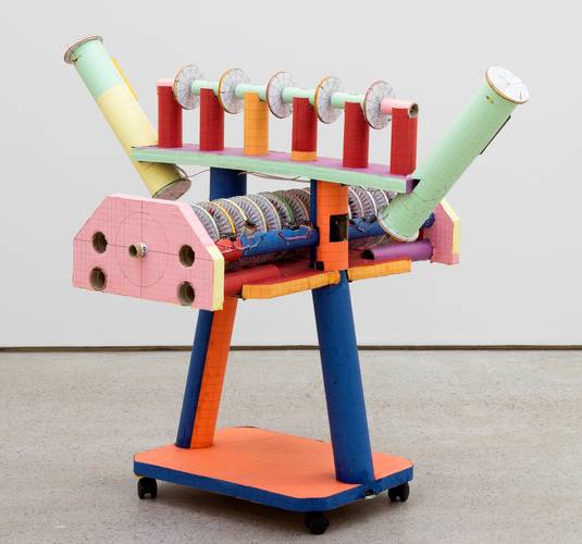 Jean Katambayi Mukendi, Yllux, 2012. Installationsansicht in Kohta, Helsinki.