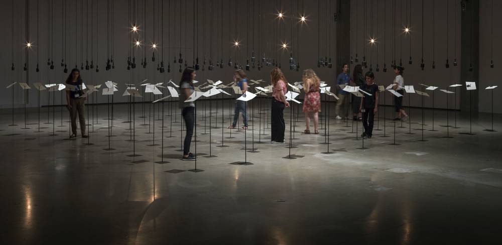 Shilpa Gupta, For, In Your Tongue, I Cannot Fit, 2017–2018
