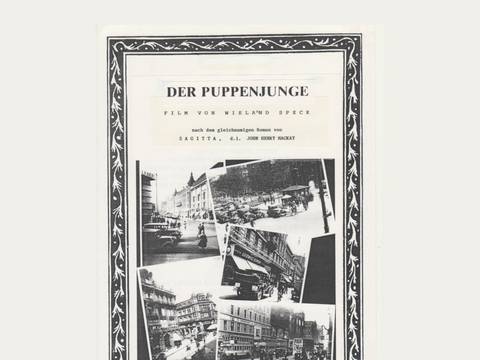 Drehbuch: Der Puppenjunge