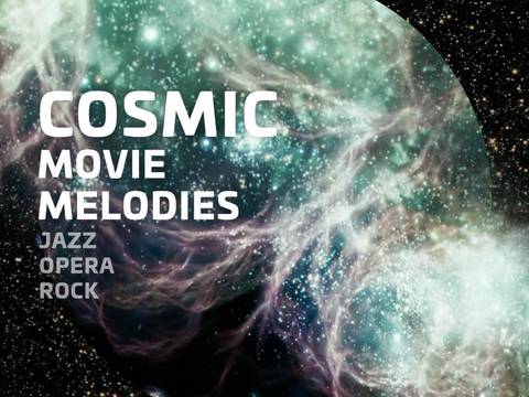  – Bläulich schimmernde Galaxie vor Sternenhintergrund.