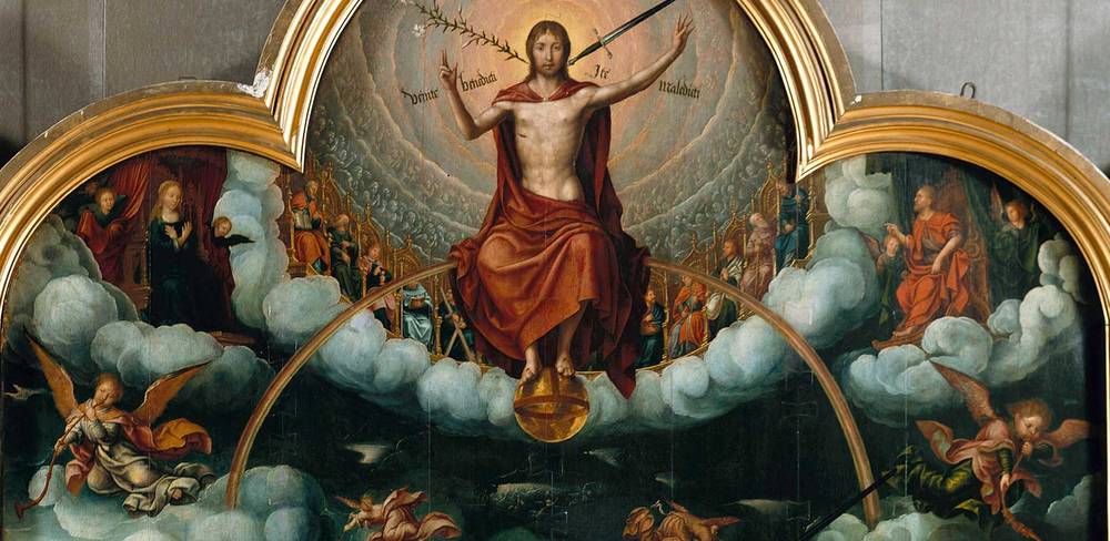 Jean Bellegambe: Das Jüngste Gericht (Detail), um 1520/25