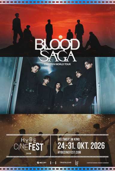 Filmplakat ENHYPEN World Tour 'Blood Saga'