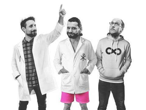 Science Busters - Weltuntergang für Fortgeschrittene – Ingo Pertramer_Grafik Büro Alba