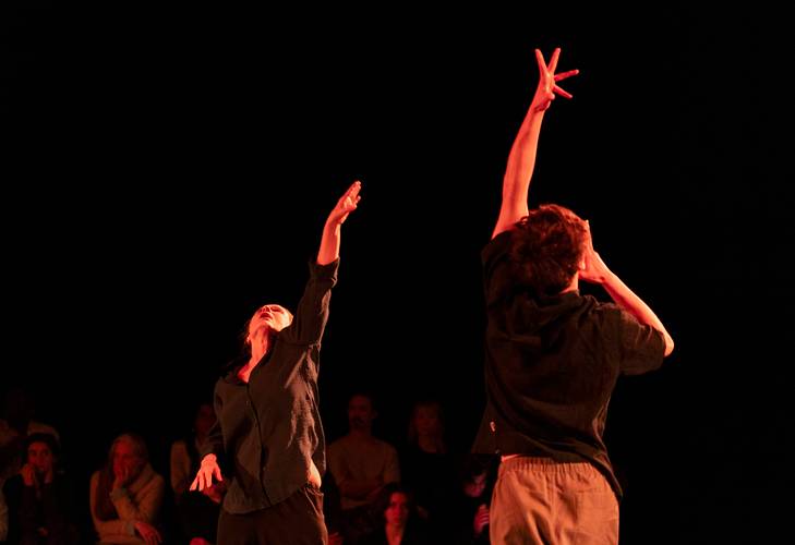 for the time being 2 – Sasha Waltz und Laszlo Sandig tanzen