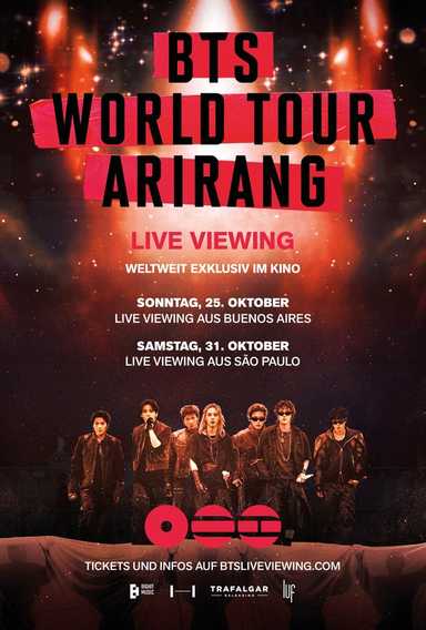 Filmplakat BTS World Tour 'ARIRANG' in Buenos Aires: Live Viewing