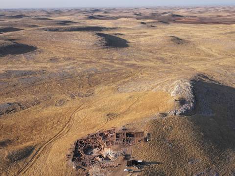 Luftbild von Karahantepe