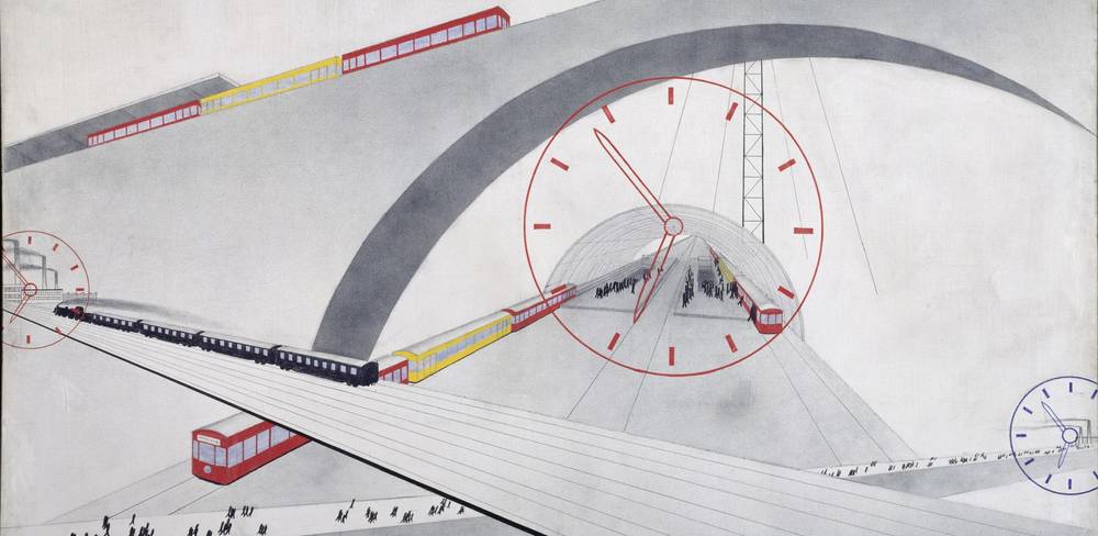 Oskar Nerlinger, Stadtbahn von Berlin, 1930Neue Nationalgalerie. Foto: Reinhard Saczewski, © VG Bild-Kunst Bonn, 2026