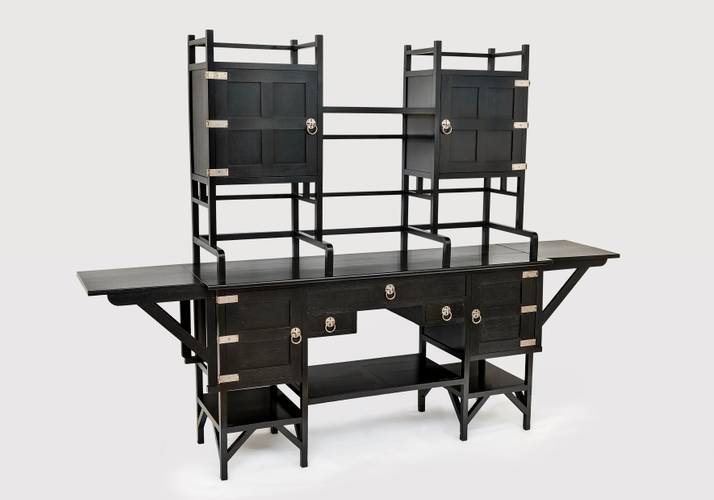 Edward W. Godwin (William Watt, London) Buffet, 1867 Sammlung Ludewig