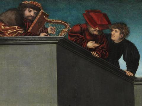 Lucas Cranach d.Ä., David und Bathseba (Detail), 1526
