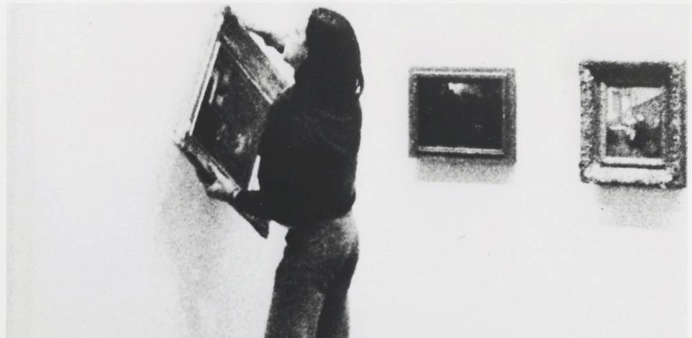 Ulay, IRRITATION – THERE IS A CRIMINAL TOUCH TO ART, Detail, 1976, film stills