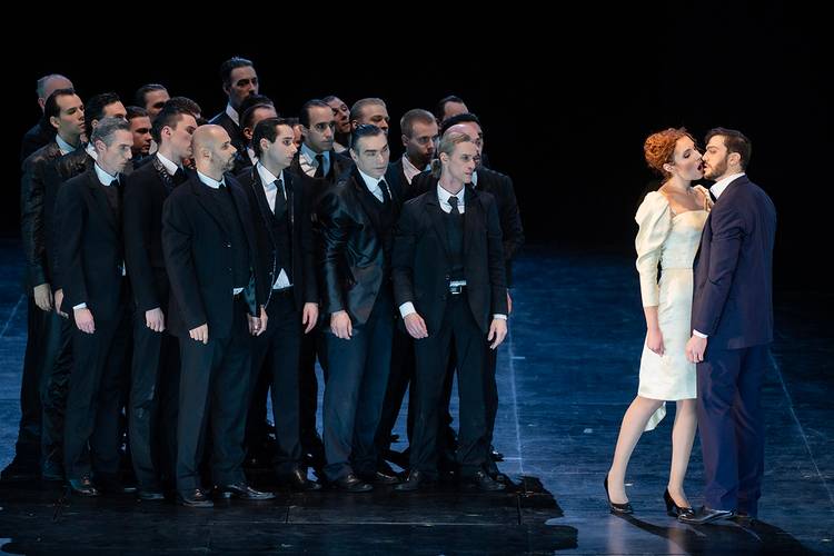 Don Giovanni – u. a. Mattia Olivieri als Don Giovanni, Lidia Fridman als Donna Elvira