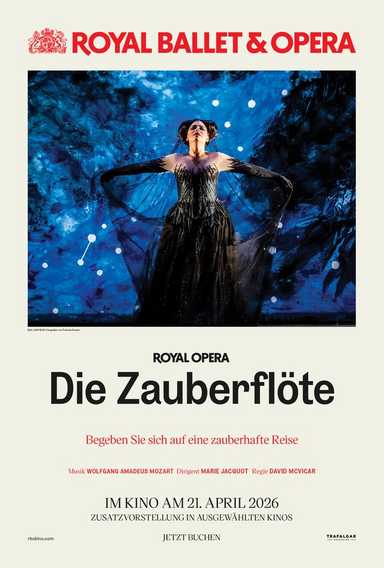 Filmplakat Royal Ballet & Opera 2025/26: Die Zauberflöte