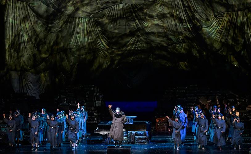 Das Rheingold – Michael Sumuel als Alberich Bettina Stöß