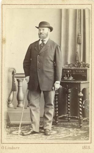 Emil Sello, Königlicher Hofgärtner am Neuen Palais, Carte de Visite – Carte de Visite von Emil Sello, Königlicher Hofgärtner am Neuen Palais