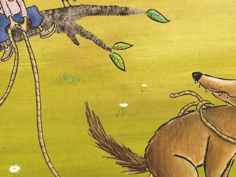  – Illustration »Peter und der Wolf«