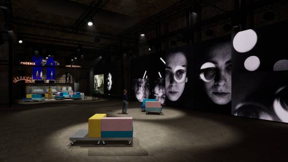 Visualisierung, Halle