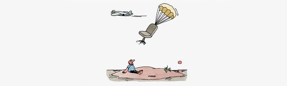 Karikatur von Heinz Jankofsky