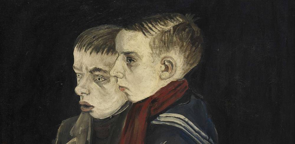 Otto Nagel, Weddinger Jungen, 1928, Detail