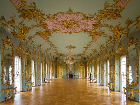 Schloss Charlottenburg, Goldene Galerie im Neuen Flügel – Die Goldene Galerie im Neuen Flügel von Schloss Charlottenburg