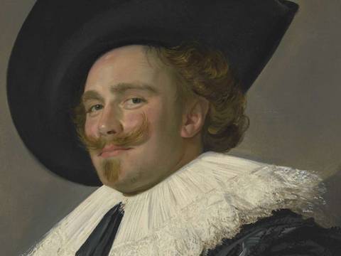 Frans Hals, Der lachende Kavalier, Detail, 1624, London, The Wallace Collection