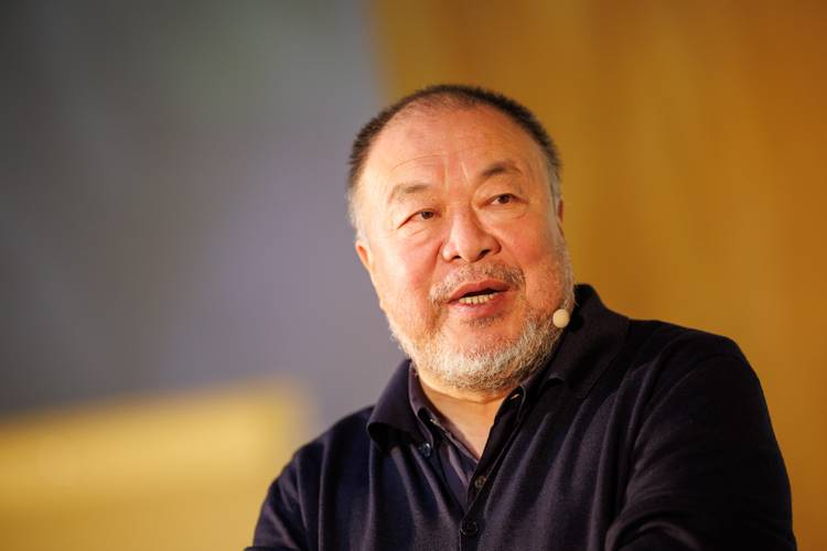 Der chinesische Konzeptkünstler Ai Weiwei (2023)