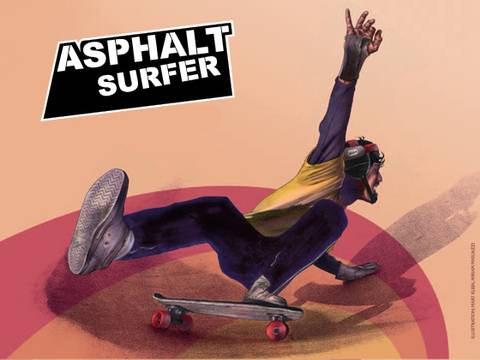 Plakat Asphaltsurfer – Plakat Asphaltsurfer