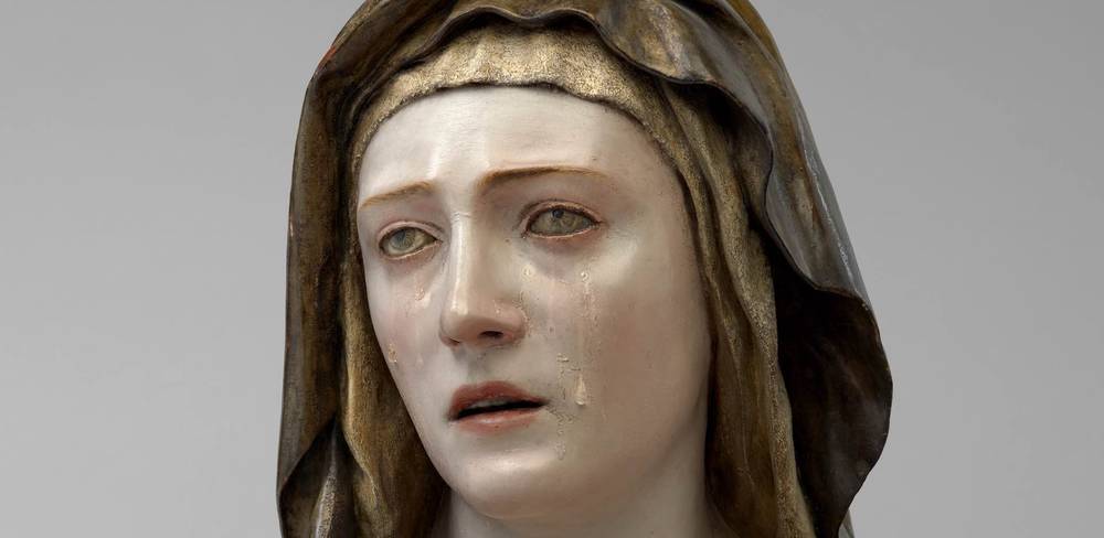 Pedro Roldán zugeschrieben (1624-1699), Mater Dolorosa, Detail, 1670/75