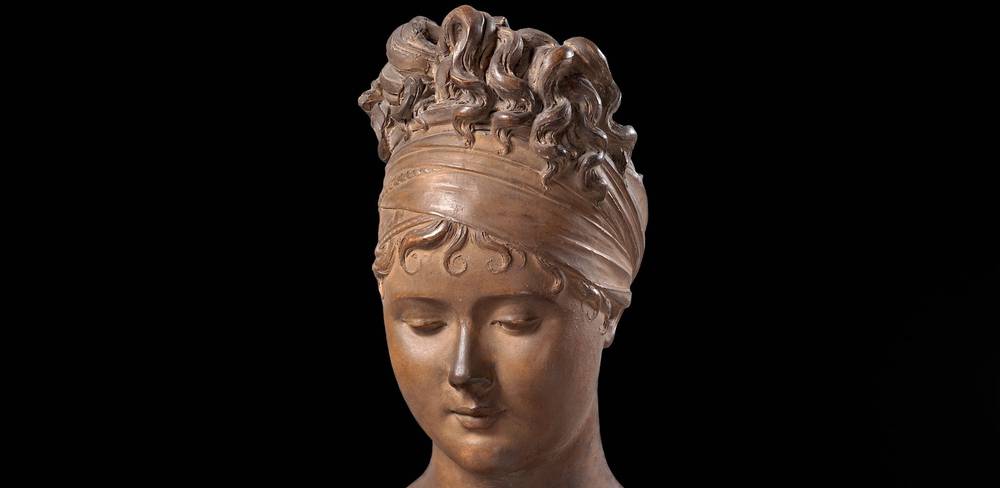 Kopie nach Joseph Chinard (1771-1813), Bildnis der Juliette Recamier, Detail, um 1800