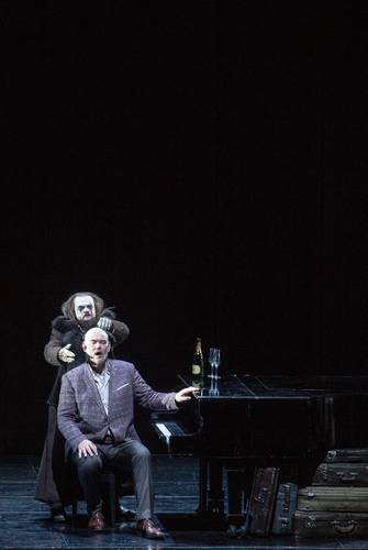 Götterdämmerung – Jordan Shanahan als Alberich, Albert Pesendorfer als Hagen Bernd Uhlig