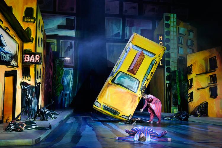 Antikrist – Thomas Lehman als Luzifer, Jonas Grundner-Culemann als Gottes Stimme