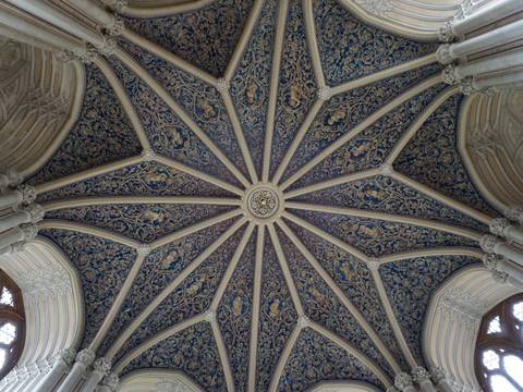 Schloss Babelsberg, Decke des Tanzsaals – Decke des Tanzsaals im Schloss Babelsberg
