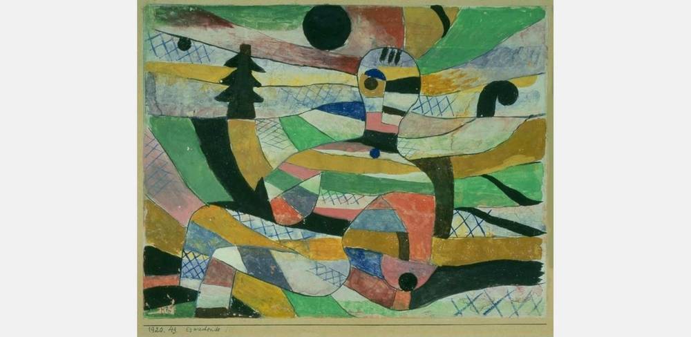 Paul Klee, Erwachende, 1920