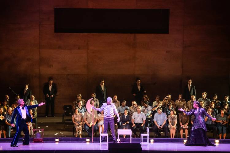 Turandot – Joel Allison als Ping, Gideon Poppe als Pang, Ya-Chung Huang als Pong