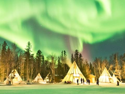  – Titelbild zu Aurora - Wunder des Nordlichts, Planetariumsprogramm der Stiftung Planetarium Berlin