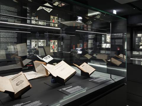 Blick in die Dauerausstellung des Stabi Kulturwerks.