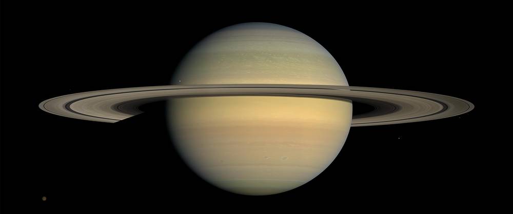 Saturn im Universum passend zur Veranstaltung im Zeiss-Großplanetariums der Stiftung Planetarium Berlin.