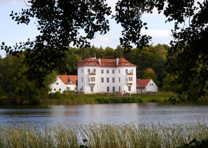 Jagdschloss Grunewald, Blick über den See – Jagdschloss Grunewald, Blick über den See