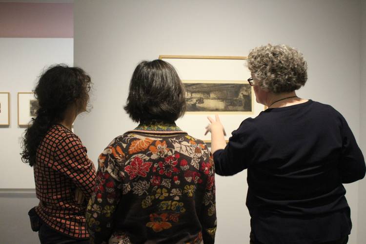 Führung durch die Ausstellung