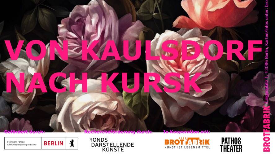 Von Kaulsdorf nach Kursk – Von Kaulsdorf nach Kursk, Plakat